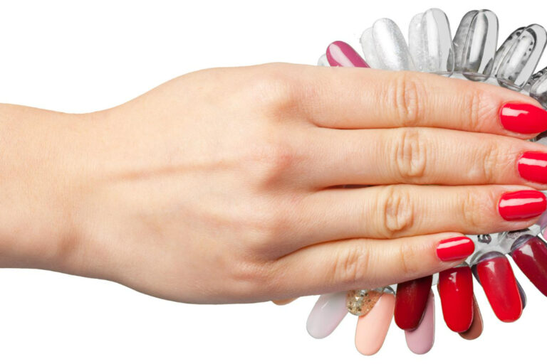 how to apply acrylic nails