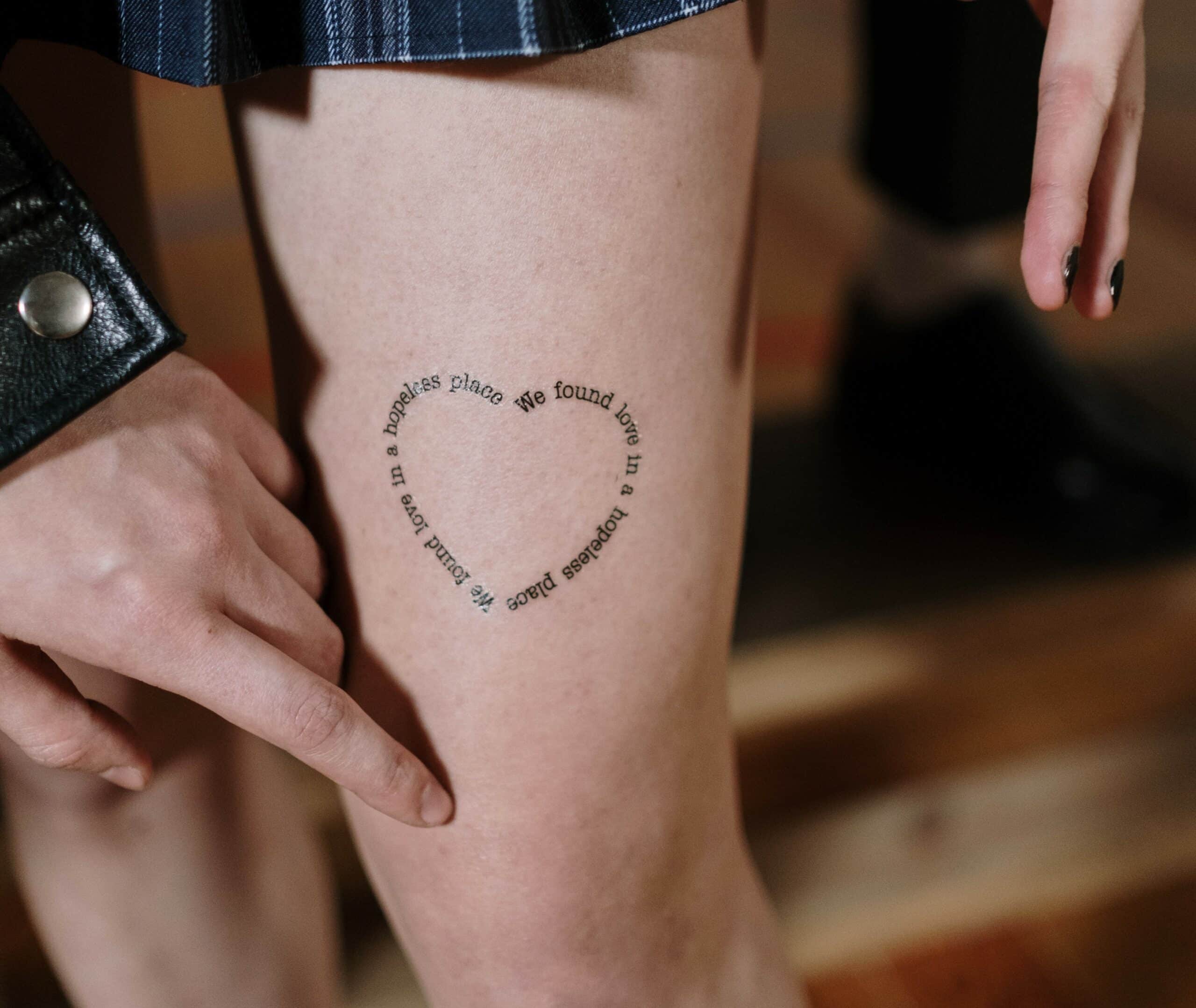 heart love tattoos