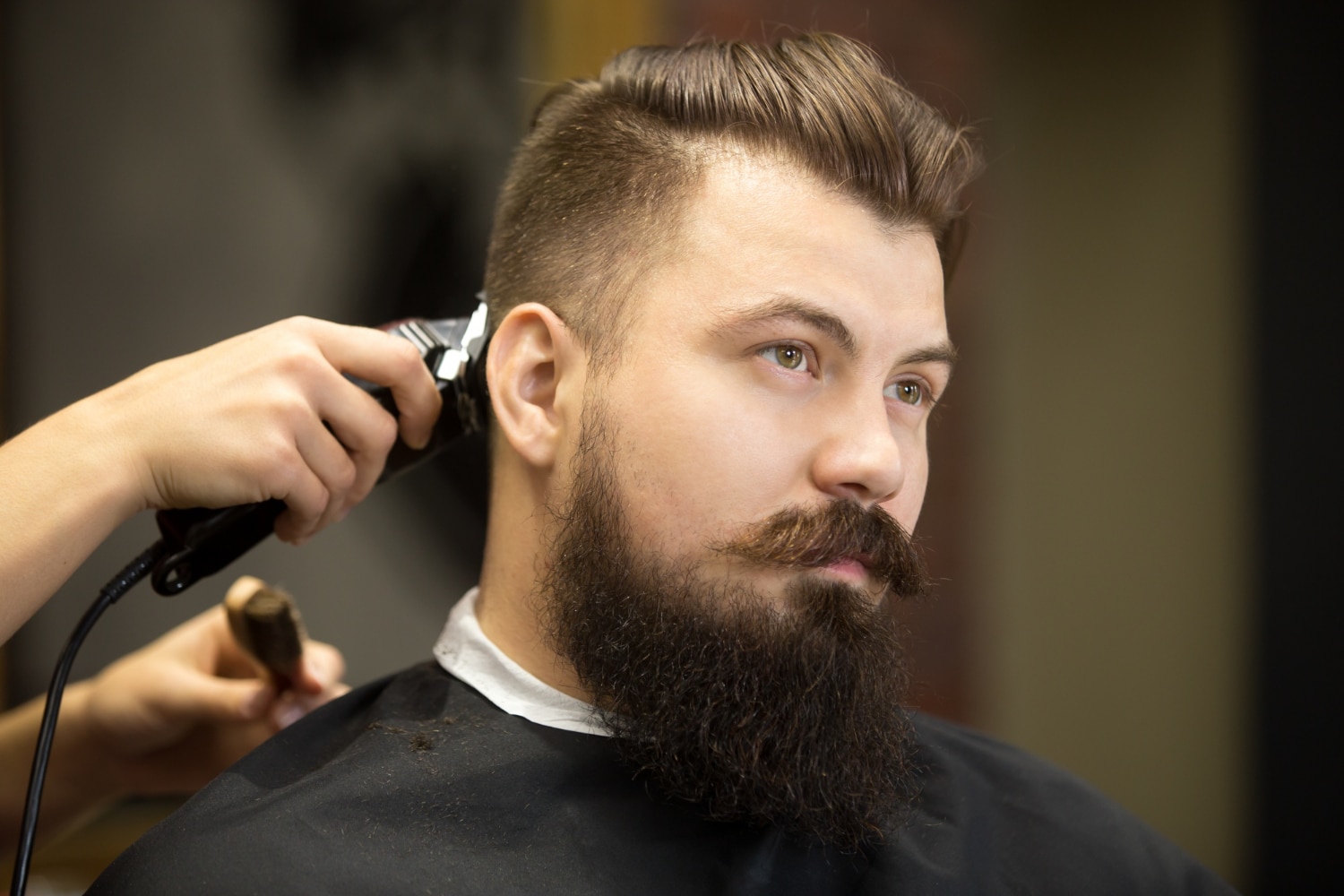 how to style edger hair cut