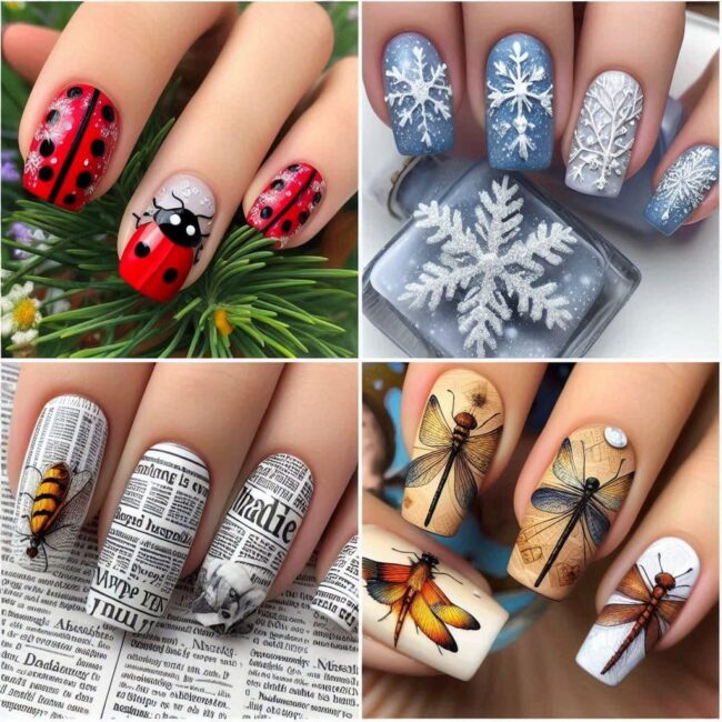 trending nail art ideas for summer 2024 trending nail art idea for summer 2024